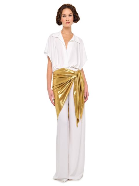 NORMA KAMALI OVERSIZED SLEEVELESS NK JUMPSUIT