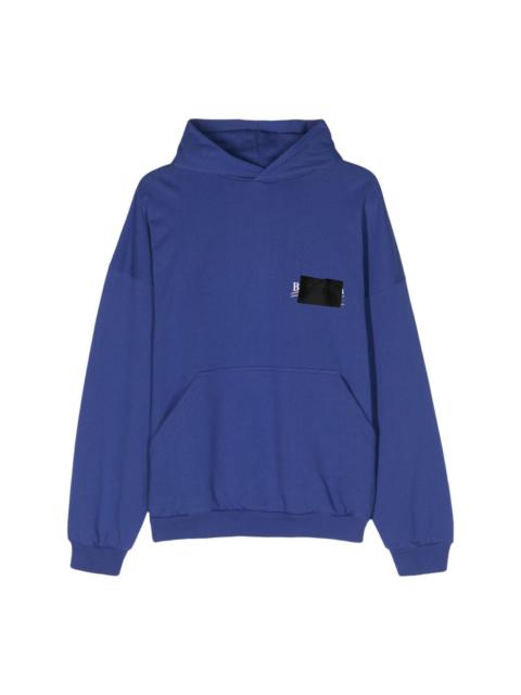 BALENCIAGA Political Campaign cotton hoodie