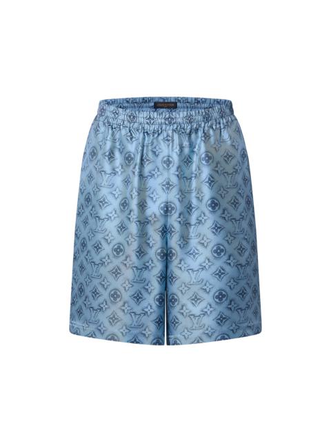 Louis Vuitton Monogram Silk Short