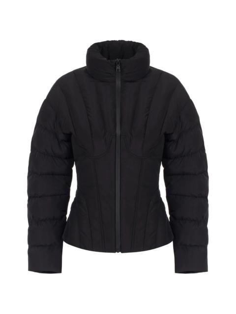 ELISABETTA FRANCHI Elisabetta Franchi Down Jacket In Voile Fabric