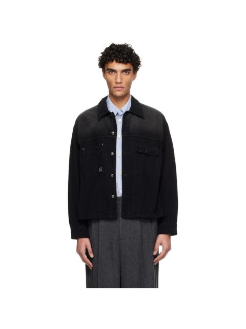 Wooyoungmi Black Corduroy Shirt