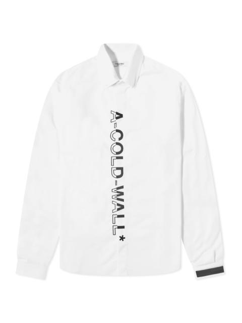 A-COLD-WALL* A-COLD-WALL* Logo Button Down Shirt