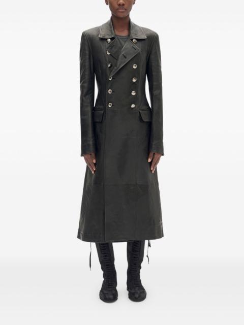 Ann Demeulemeester Adelita double-breasted trench coat
