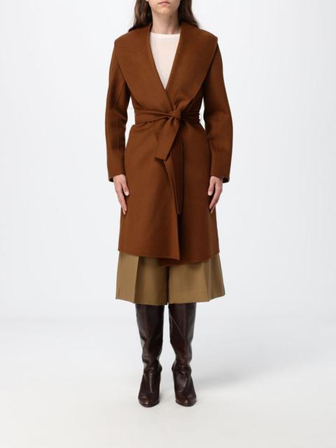 Max Mara MAX MARA Coat Woman color Brown
