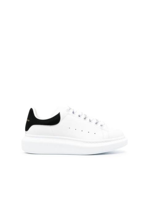 Alexander McQueen White oversized chunky sneakers with black detailing