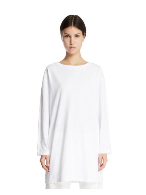 White Cotton Oversized T-Shirt