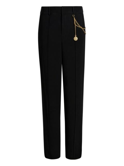Cinq à Sept Alaina chain-detail trousers