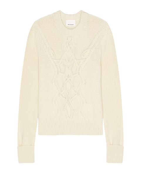 Isabel Marant Tristan Crafty Cable Knit Sweater