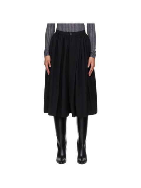 MM6 Maison Margiela Black Light Wool Shorts