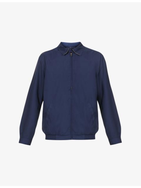 Polo Ralph Lauren Bi-Swing brand-embroidered regular-fit woven windbreaker jacket