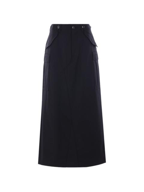 Junya Watanabe flap-pocket skirt