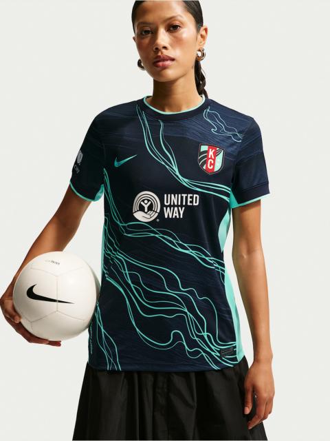 Nike Kansas City Current Stadium Away Women's Nike Dri-FIT NWSL Replica Jersey