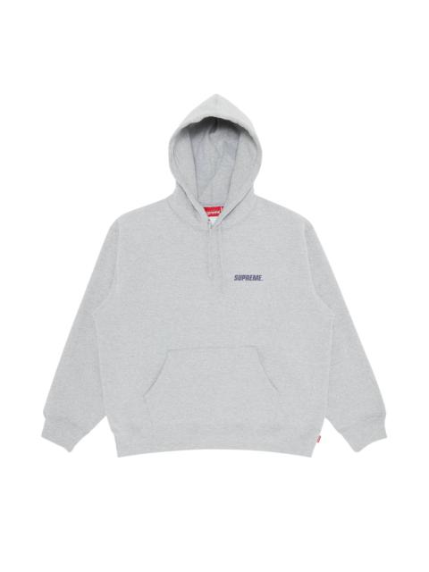 Supreme Supreme Wrapped Half Zip Hooded Sweatshirt 'Stone