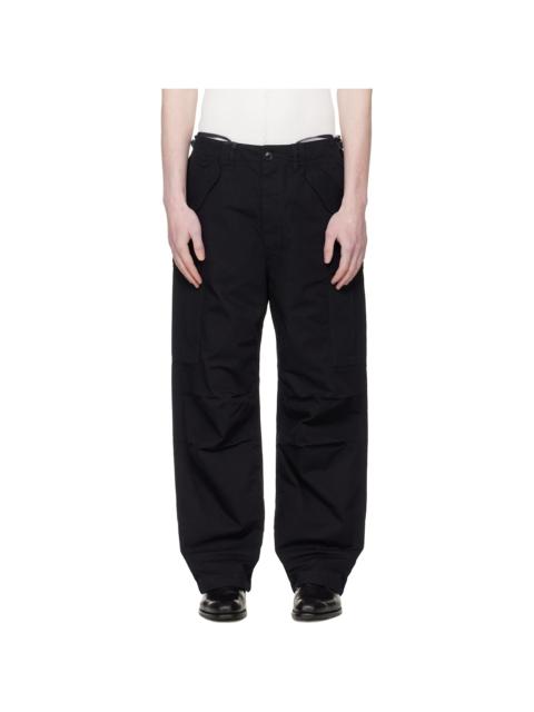 Nanamica Navy Ripstop Cargo Pants