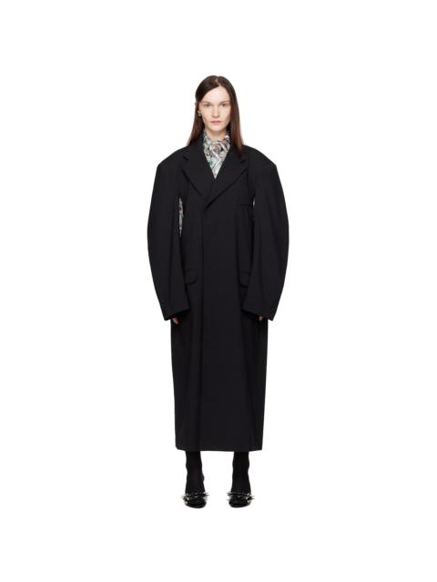 ABRA Black Blazer Coat