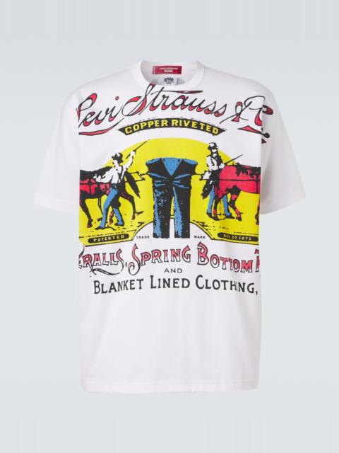 Junya Watanabe MAN x Levi's® printed cotton jersey T-shirt