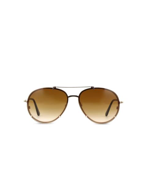 TOM FORD rimless sunglasses