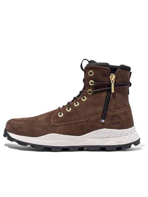 Timberland Timberland Brooklyn Side Zip Boot 'Brown Nubuck' A5YWF931