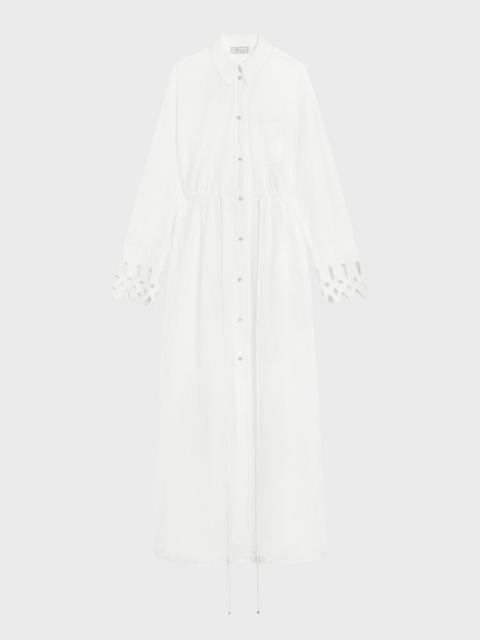 Blumarine TAFFETA SHIRT DRESS