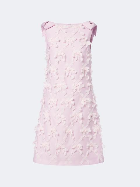 SHUSHU/TONG Bow-detail embellished minidress