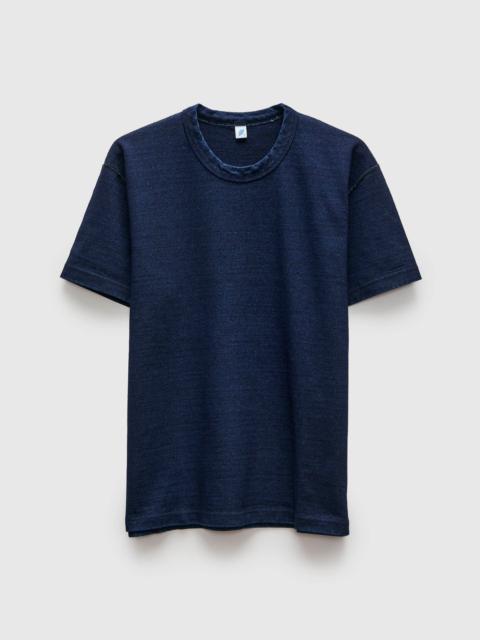 Pure Blue Japan Super Heavyweight Jersey T-Shirt in Indigo