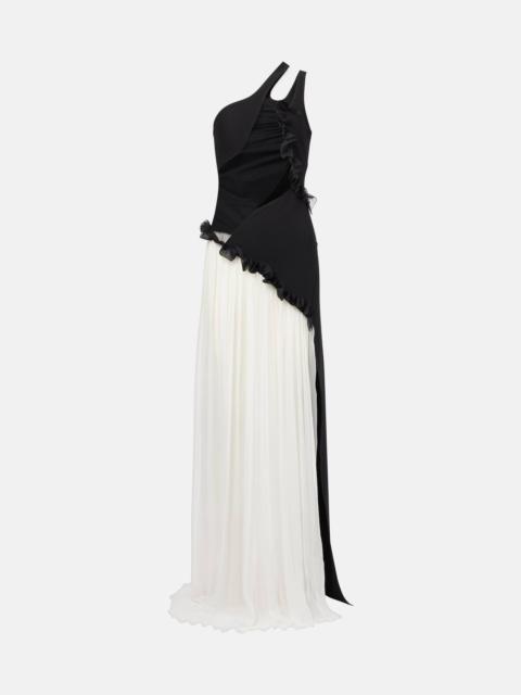NENSI DOJAKA asymmetric maxi dress