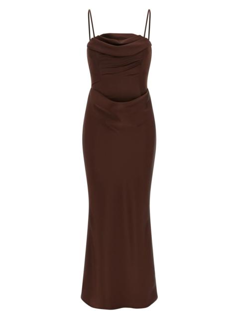 ROTATE 'Corsage Long' Dress