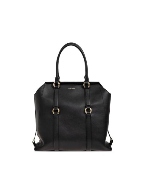 Alexander McQueen leather ring-detail tote bag