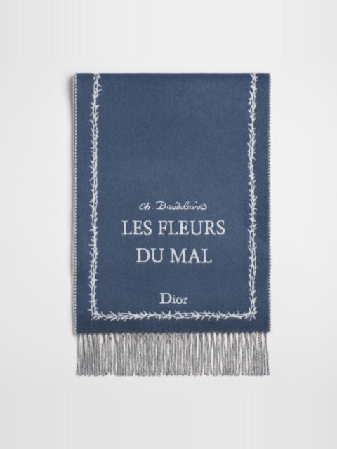 Dior Book Cover Double-Faced Scarf