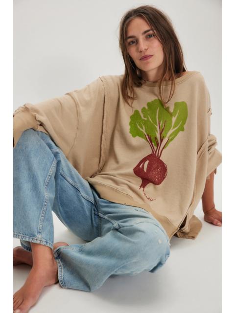 FREE PEOPLE We The Free Graphic Camden Pullover