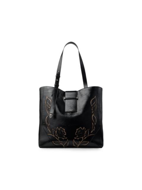 JIMMY CHOO Bar Vertical tote medium