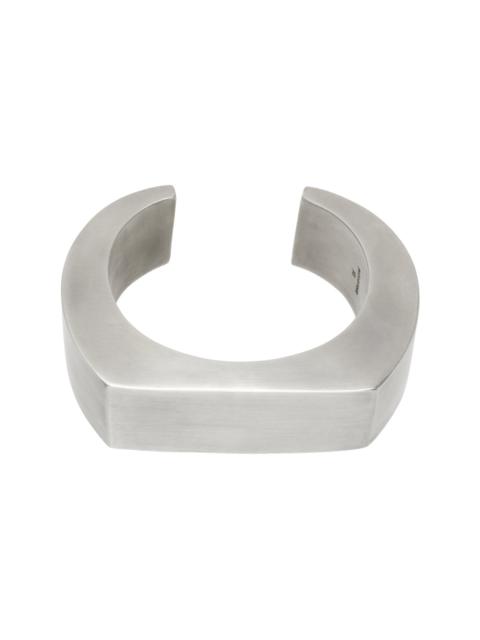 Parts of Four Silver Crescent Plane Bracelet