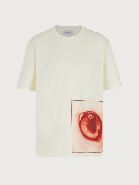 FERRAGAMO RABBIT EYE T-SHIRT