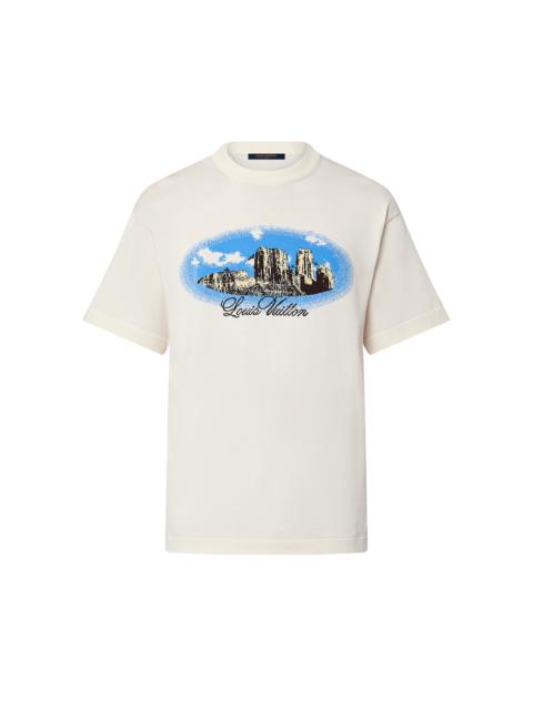 Louis Vuitton Graphic Short-Sleeved Cotton Crewneck