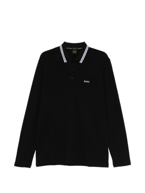 BOSS long-sleeve polo shirt