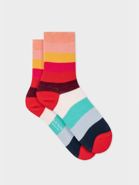 Women's 'Swirl' Stripe Socks