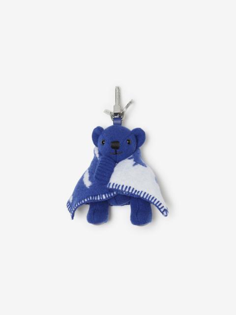 Burberry Thomas Bear Charm in Blanket