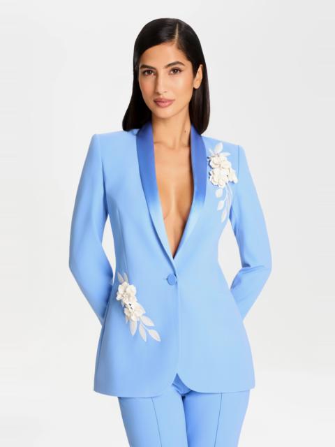 NADINE MERABI ALISSA BLUE BLAZER