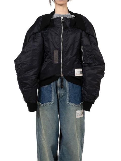 Maison MIHARAYASUHIRO Reversed Front Flight Jacket
