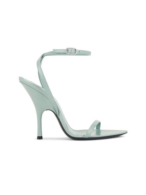 サンダル・ミュール Saint Laurent Lee Sandals SAINT LAURENT Lee patent-leather sandals | NET-A-PORTER