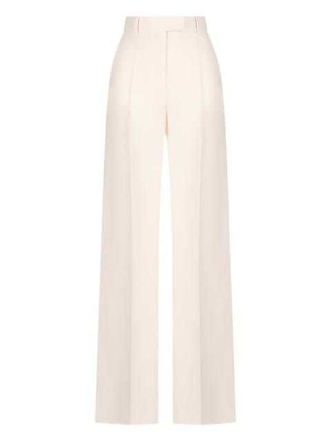 Valentino pleated concealed trousers