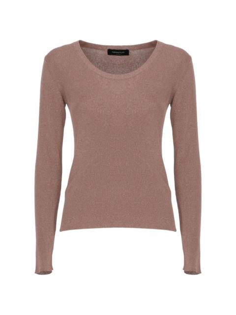 FABIANA FILIPPI fine-knit long-sleeve sweater