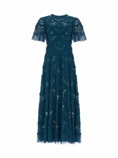 Needle & Thread Carmen Ruffle Ankle Gown