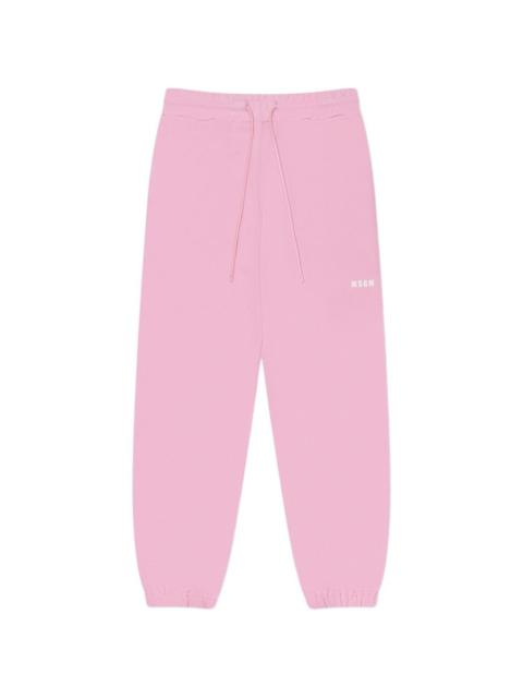 MSGM logo-detail drawstring track pants