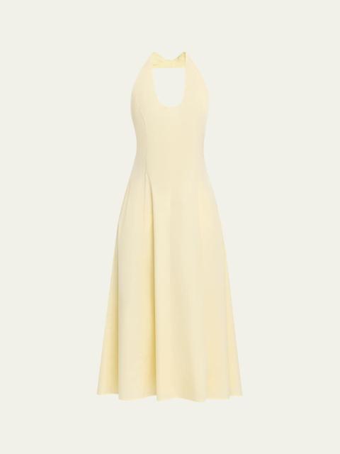 ANNA QUAN Bernie Halter Midi Dress