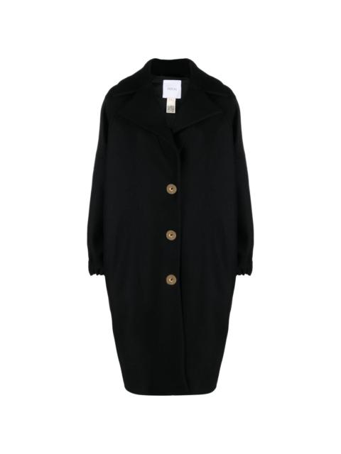 PATOU Elliptic wool-blend coat