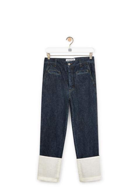 Loewe Fisherman jeans in cotton