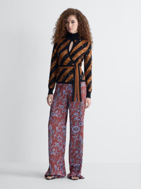 DIANE VON FURSTENBERG Jones Wrap Top