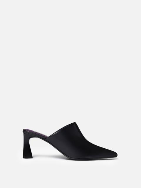 Stella McCartney Elsa Pointed Toe Mule Kitten Heels