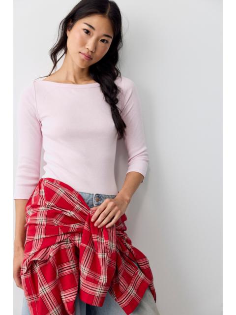 FREE PEOPLE We The Free Atlas Boat Neck Top